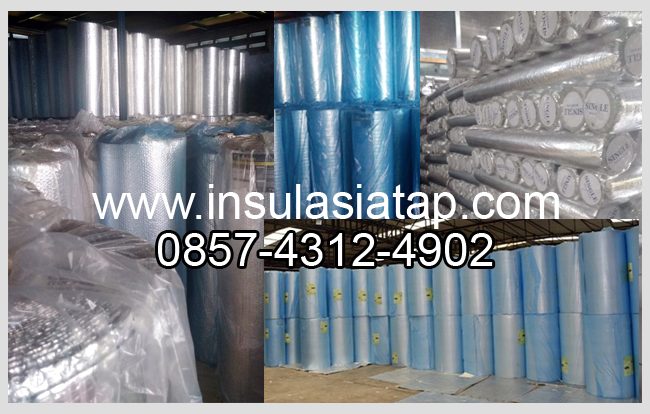 Jual Aluminium Foil Peredam Panas Atap ke Biak