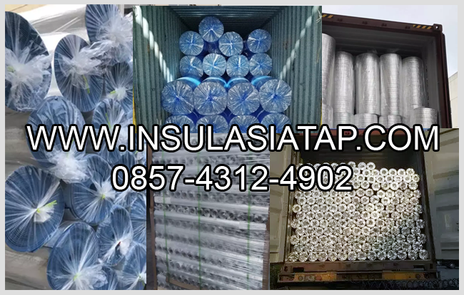 Jual Aluminium Foil Peredam Panas Atap ke Kalabahi NTT